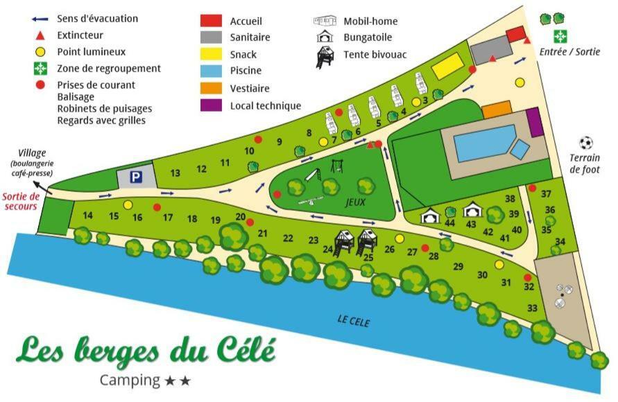 Hotel Les Berges Du Cele Bagnac Esterno foto